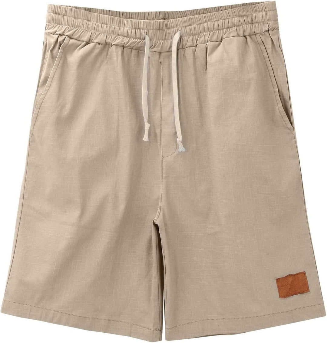 Short En Lin Décontracté Homme