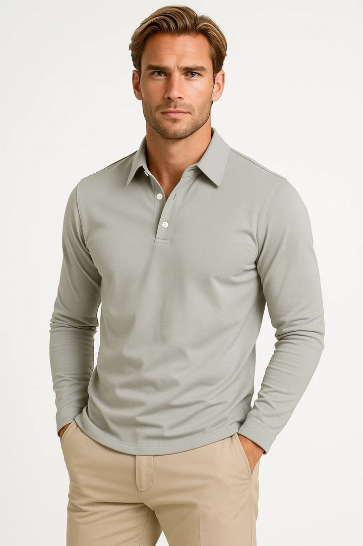 Polo Manches Longues Homme