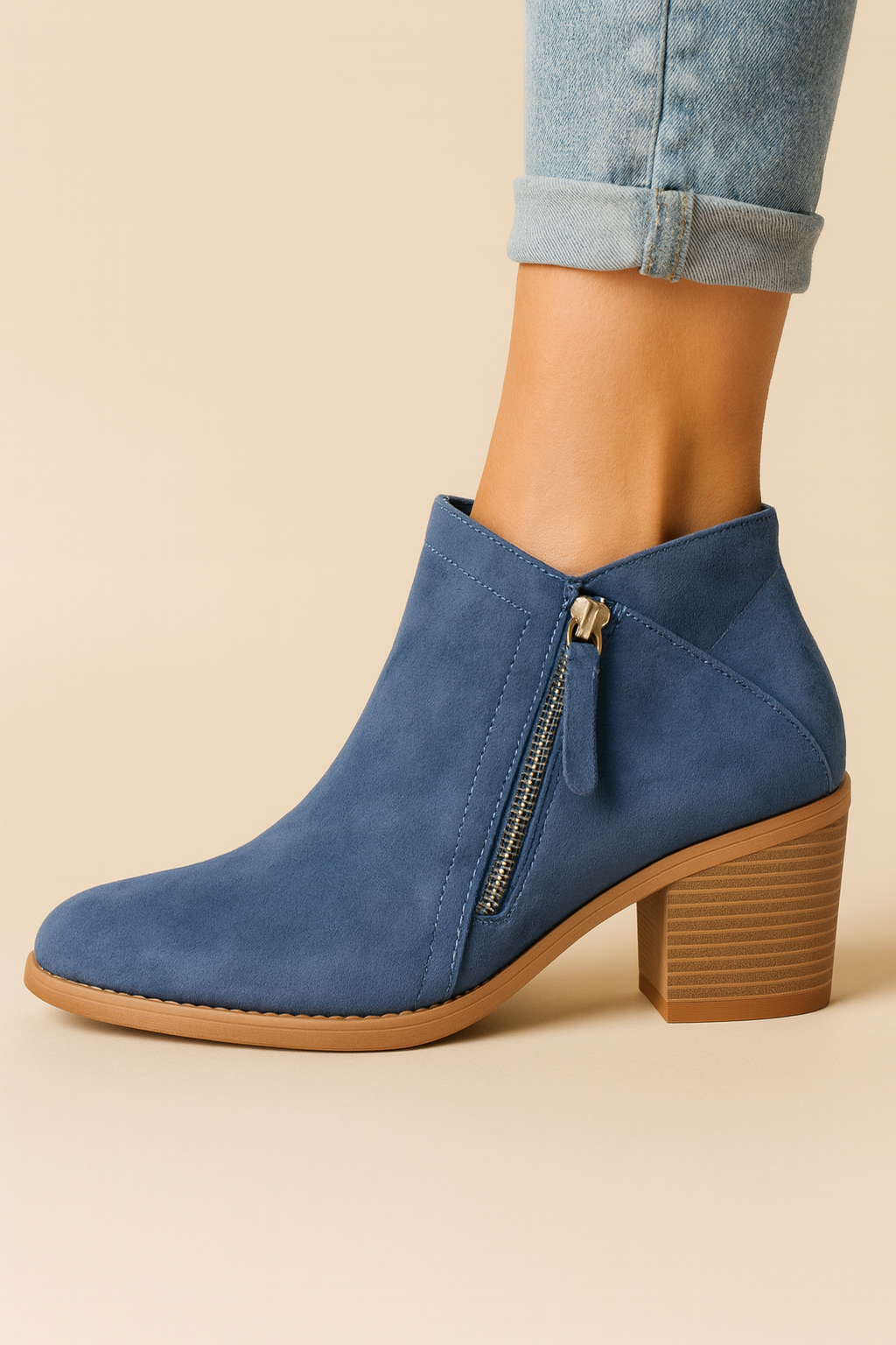 Bottines Talon Bloc Femme