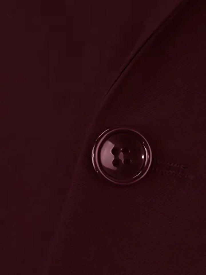 Costume Avec Gilet Croisé Et Revers Pointus Homme