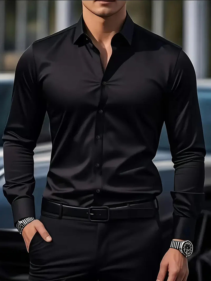 Chemise Ajustée Élégante Homme