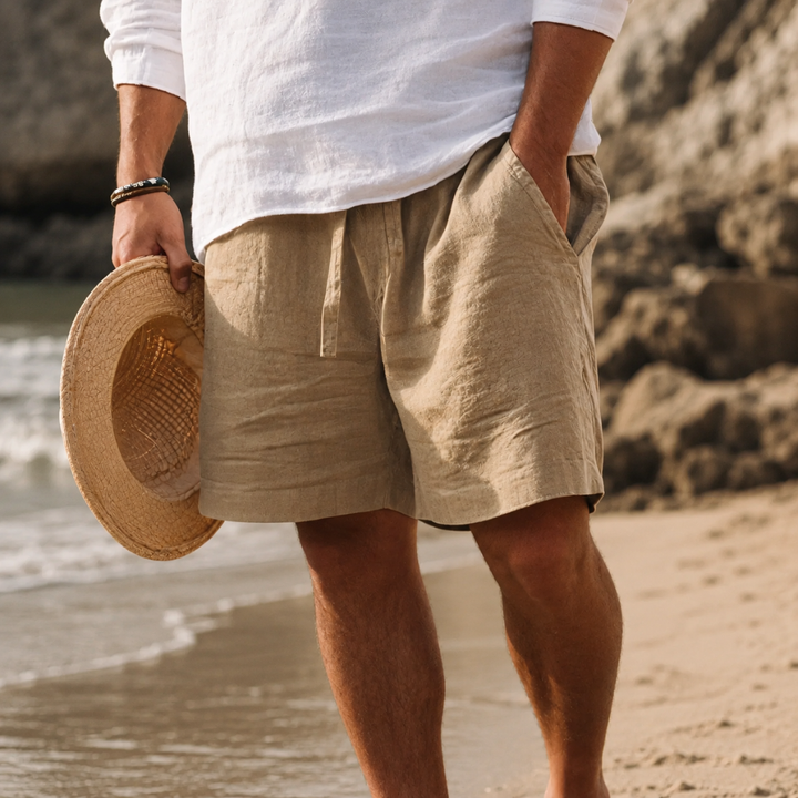 Short Léger À Cordon Homme