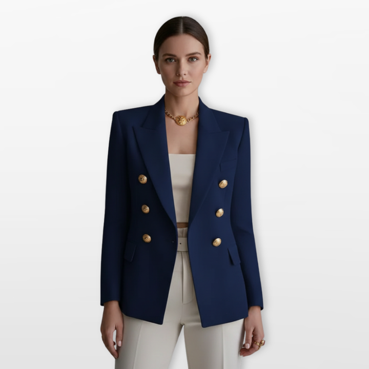 Blazer Femme Croisé Élégant Structuré