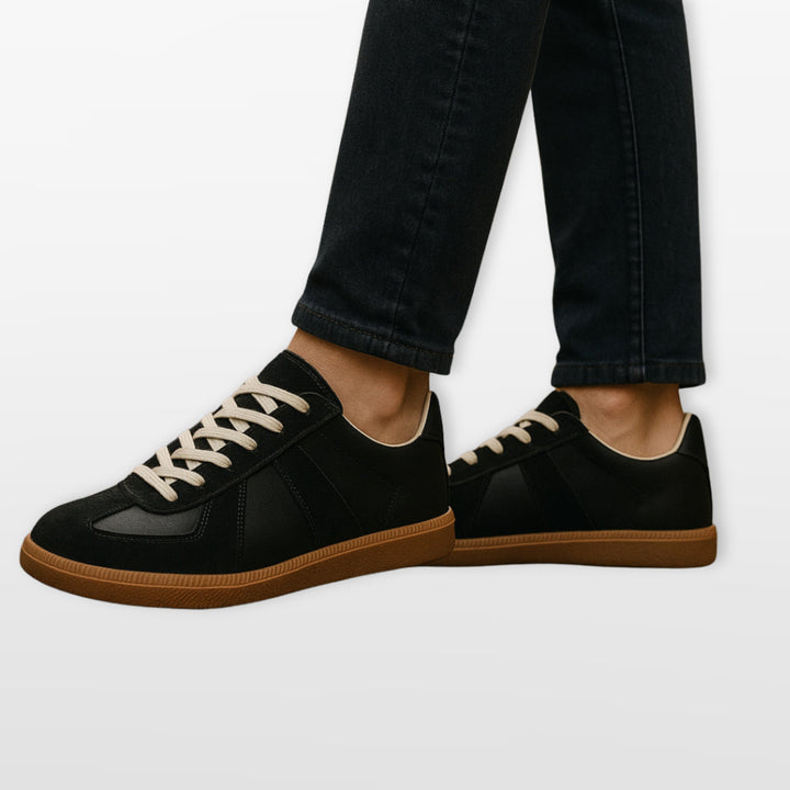 Baskets À Lacets Style Urbain Semelle Caoutchouc Homme