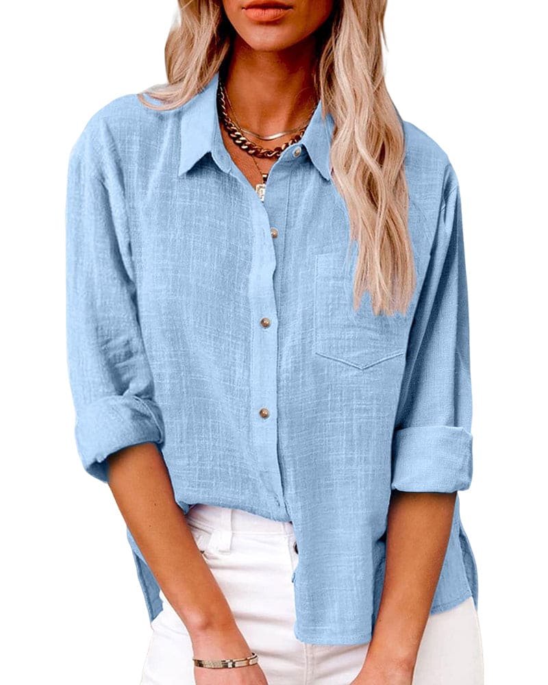 Chemise Ample Boutonnée Femme