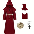 Costume Halloween Moine à Capuche Homme