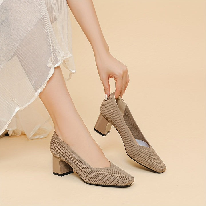 Escarpins Talon Bloc Femme