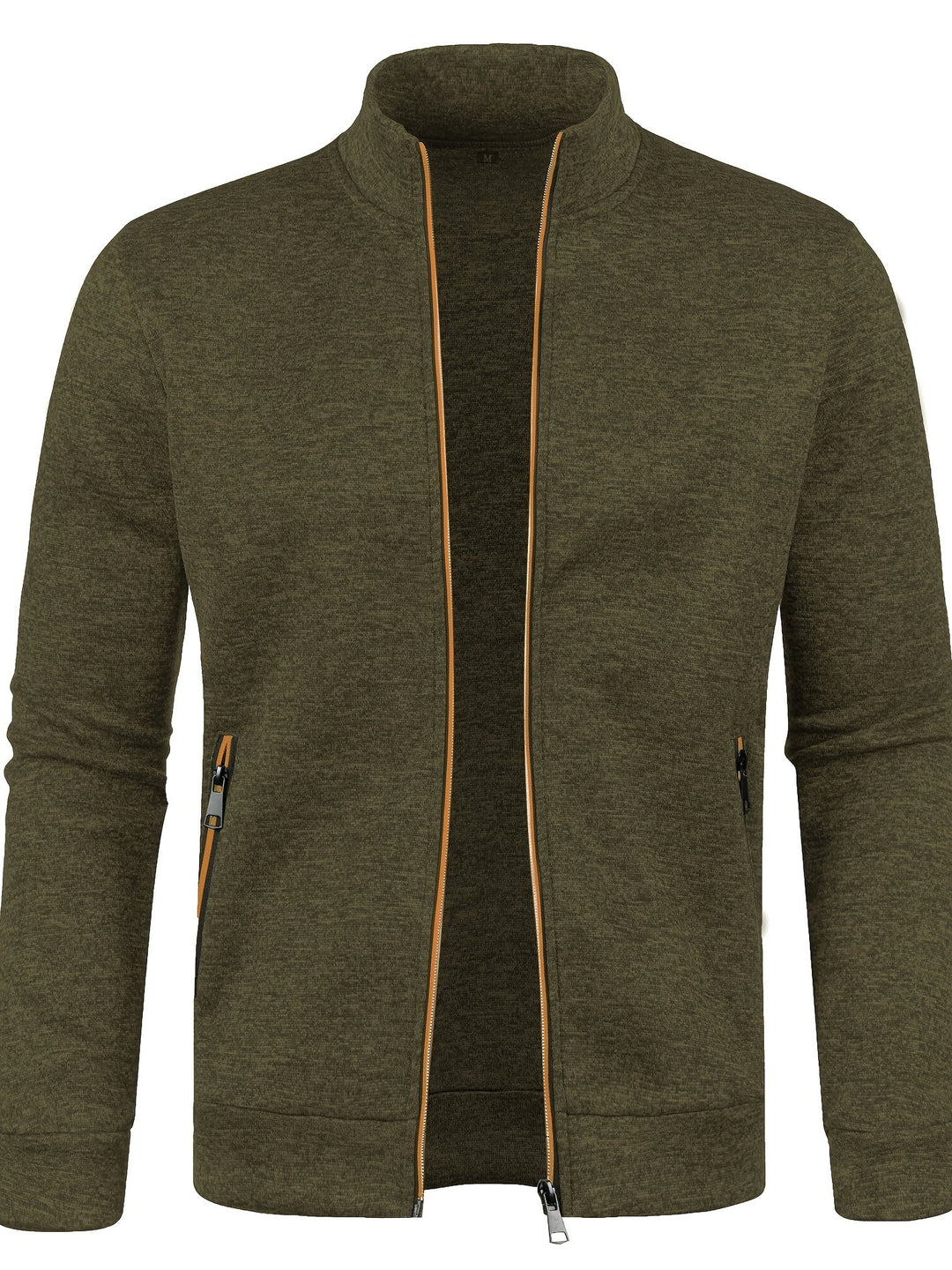 Veste Zippée à Col Montant Homme