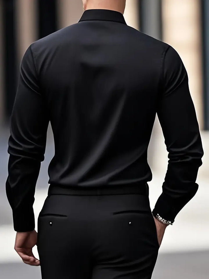 Chemise Ajustée Élégante Homme