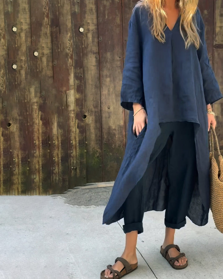 Ensemble Haut Ample et Pantalon Femme