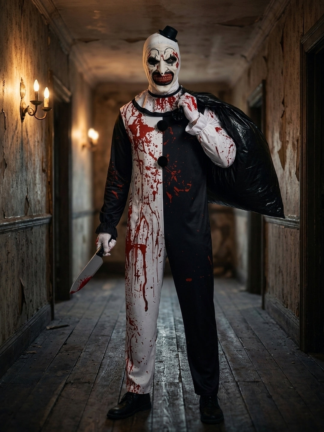 Costume Halloween Clown Effrayant Homme
