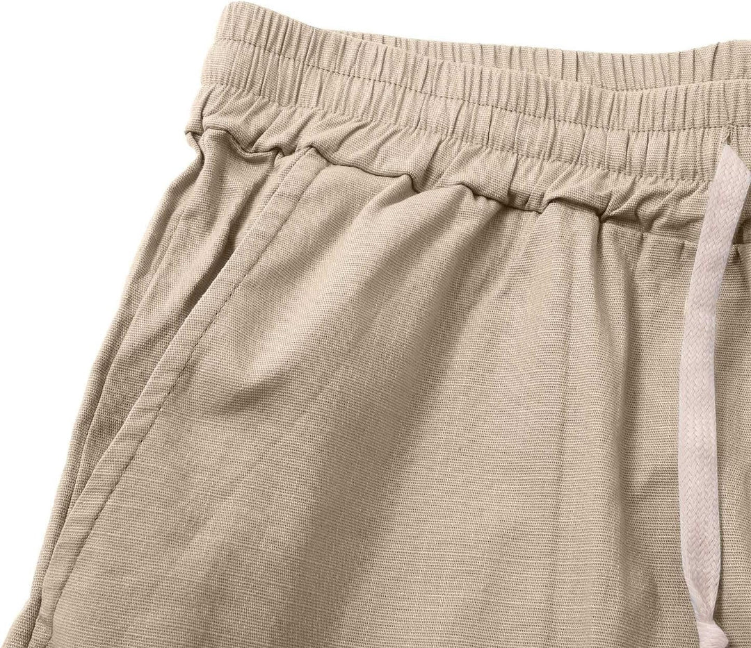 Short En Lin Décontracté Homme