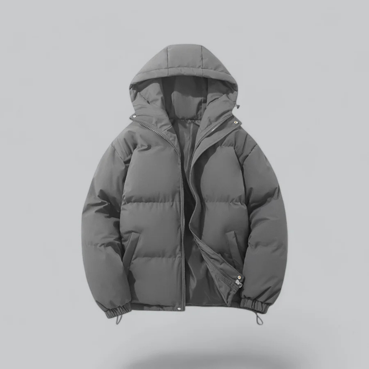 Doudoune Courte à Capuche Homme