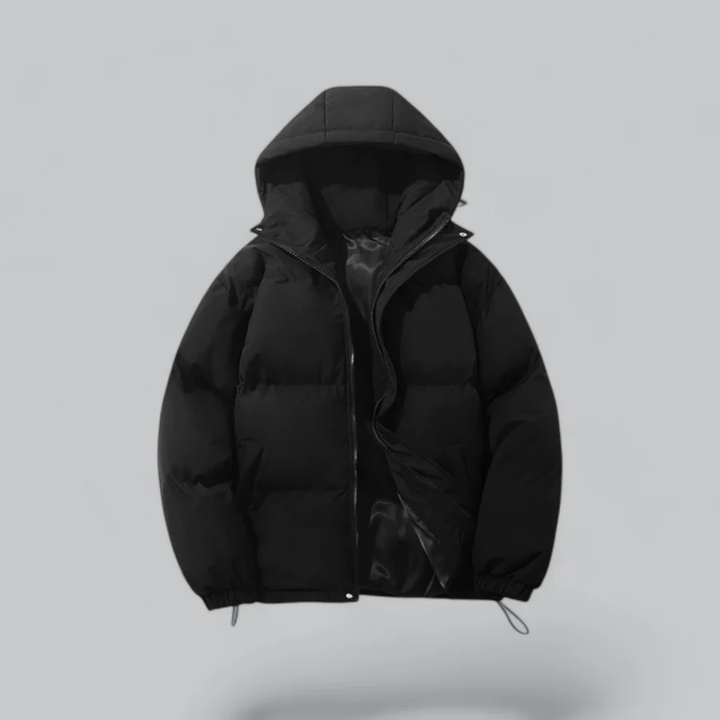 Doudoune Courte à Capuche Homme
