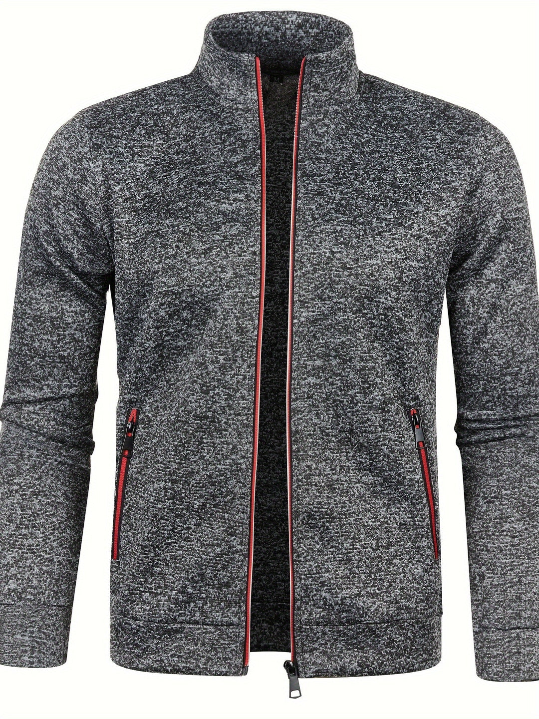 Veste Zippée à Col Montant Homme
