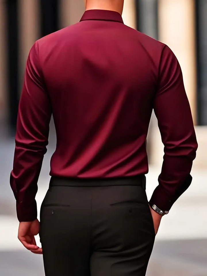 Chemise Ajustée Élégante Homme