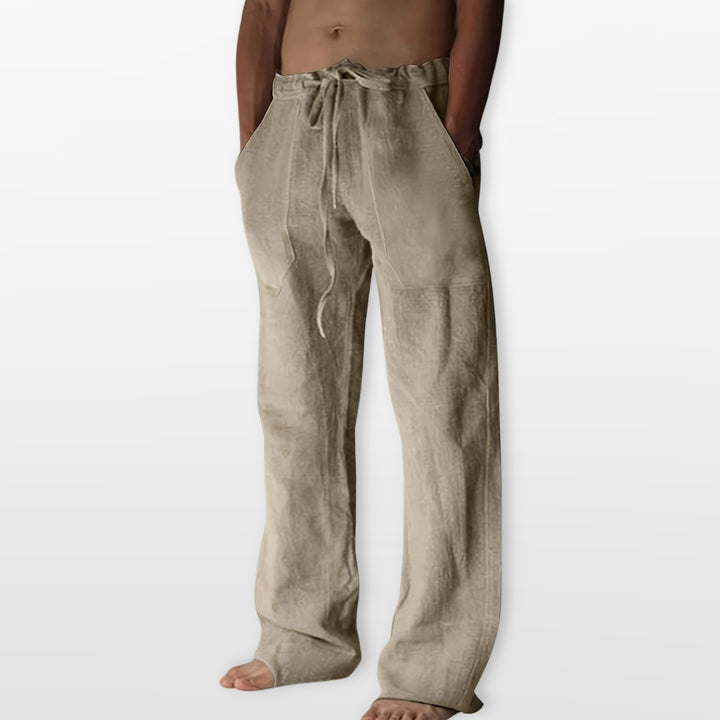 Pantalon Large Décontracté Cordon Homme