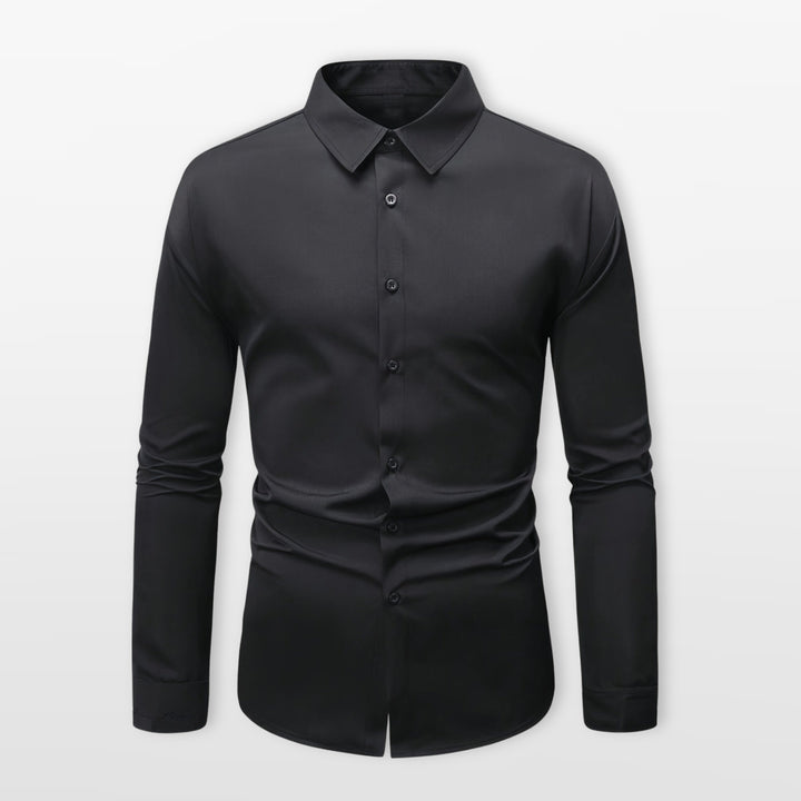 Chemise Ajustée Formelle Élégante Homme