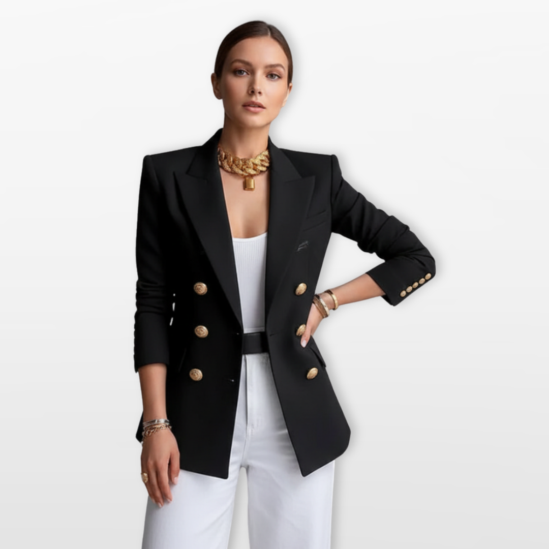 Blazer Femme Croisé Élégant Structuré