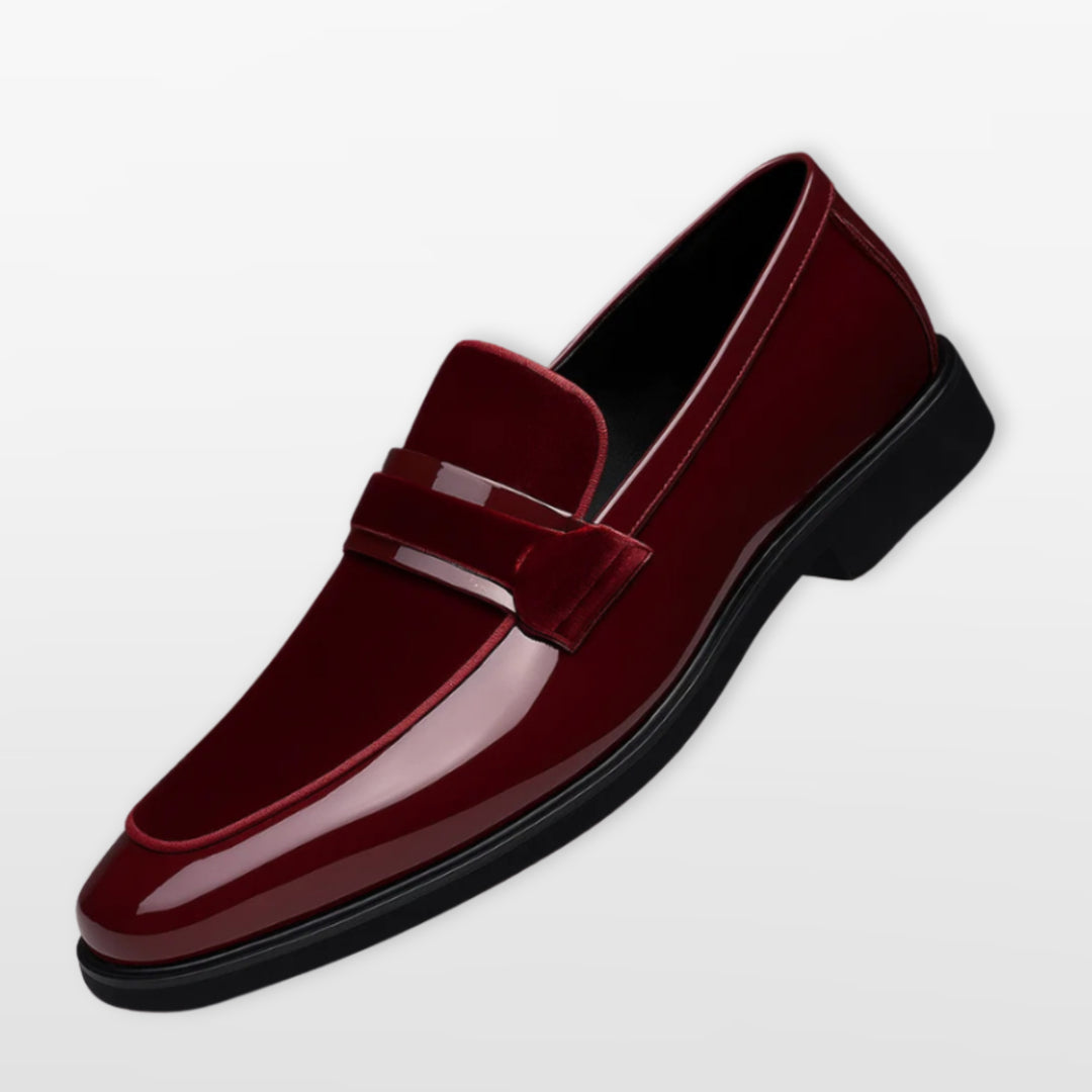 Mocassins Vernis Élégants Homme