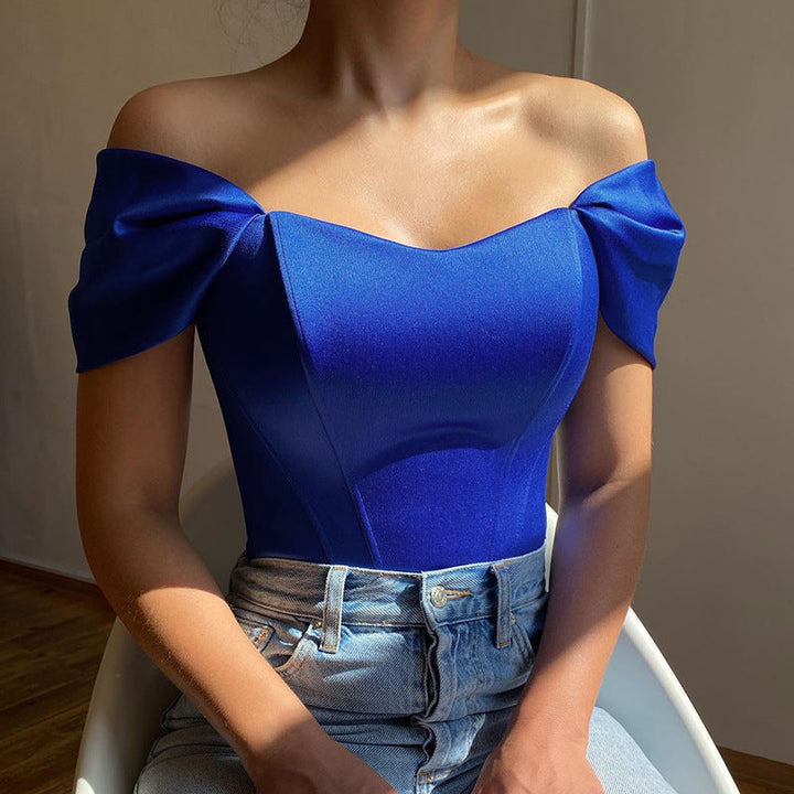 Body Col Cœur Épaules Nues Femme