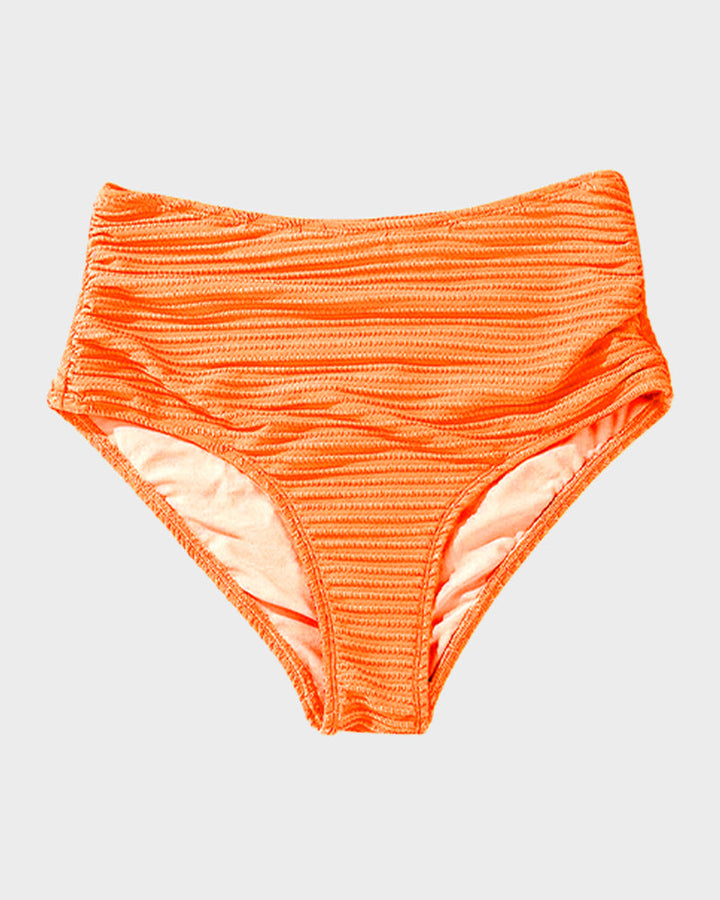 Bikini Côtelé Taille Haute Femme