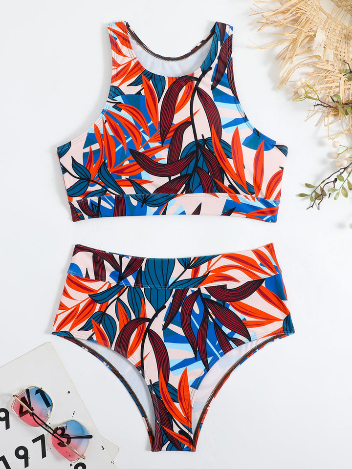 Bikini Sport Taille Haute Femme