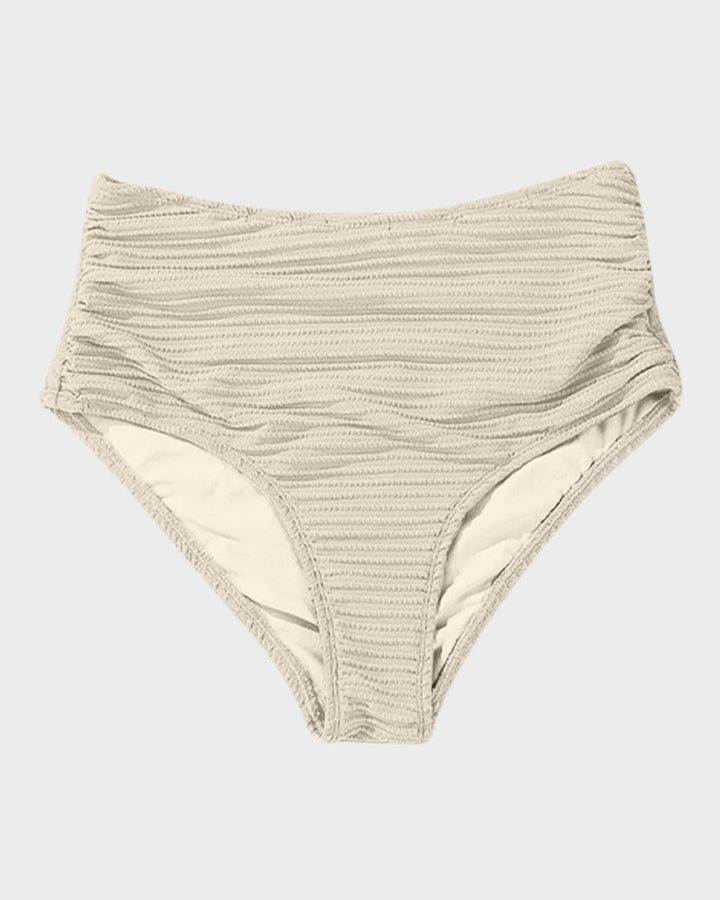 Bikini Côtelé Taille Haute Femme