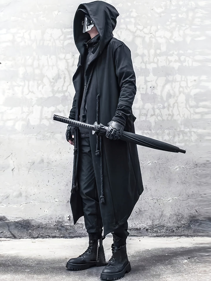 Gilet Long à Capuche Halloween Streetwear Homme