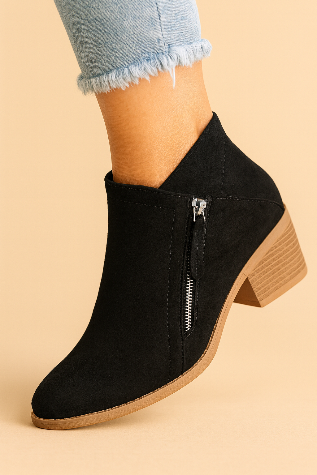 Bottines Talon Bloc Femme