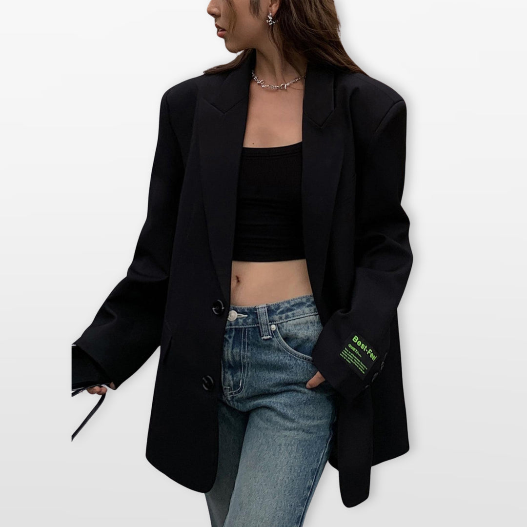 Blazer Oversize Tailleur Chic Femme