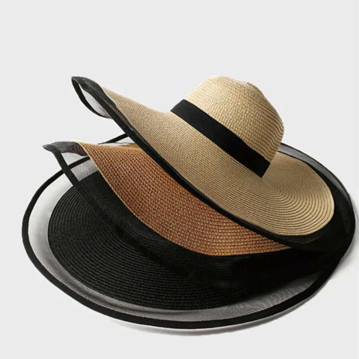 Chapeau Large Bord Élégant Femme
