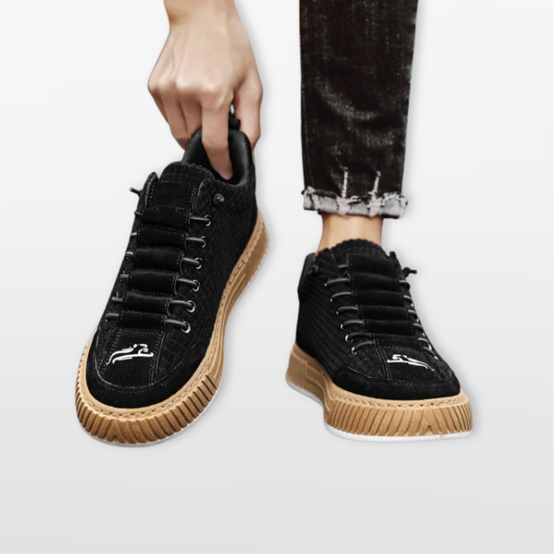 Baskets Décontractées À Lacets Homme