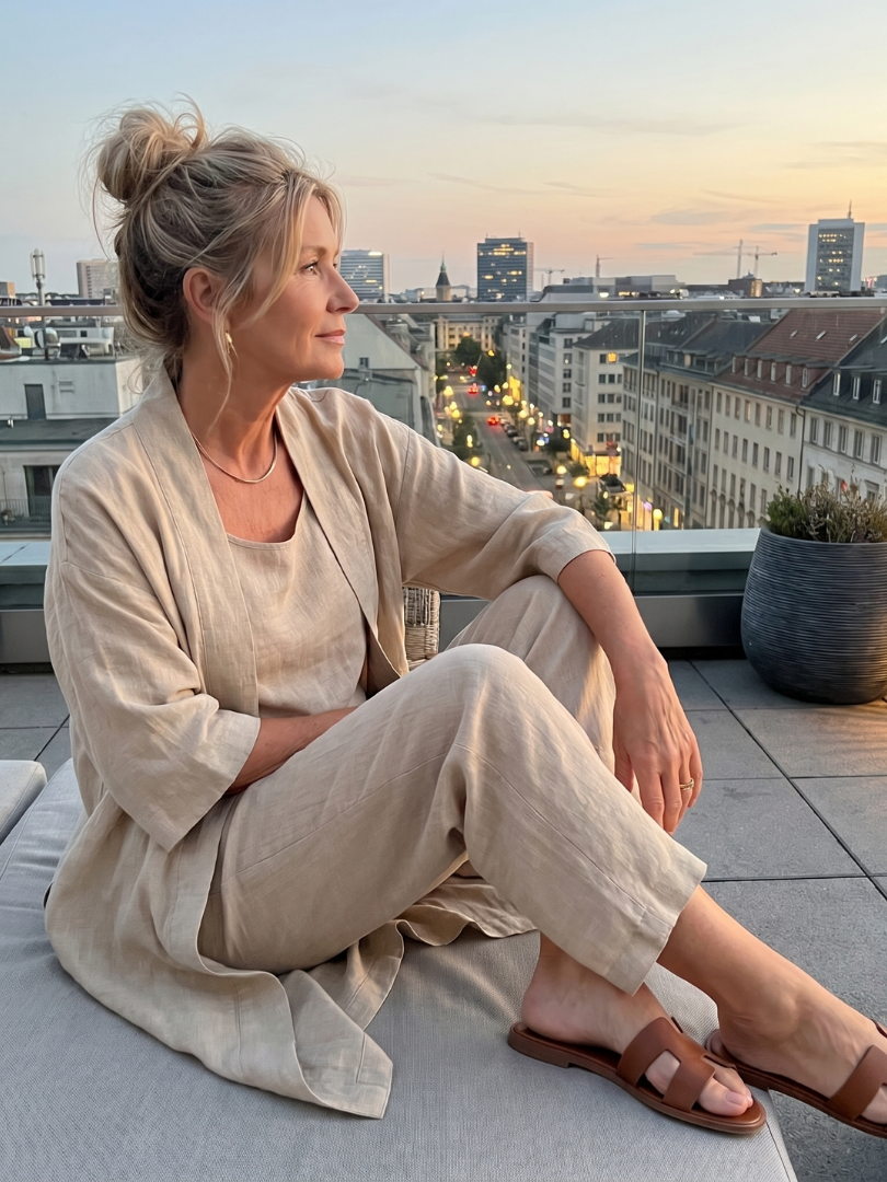 Ensemble Pantalon 3 Pièces Femme