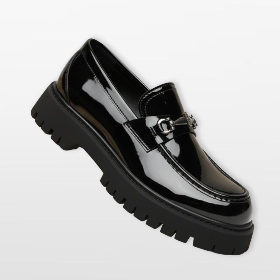 Mocassins Épais Élégants Sans Lacets Homme