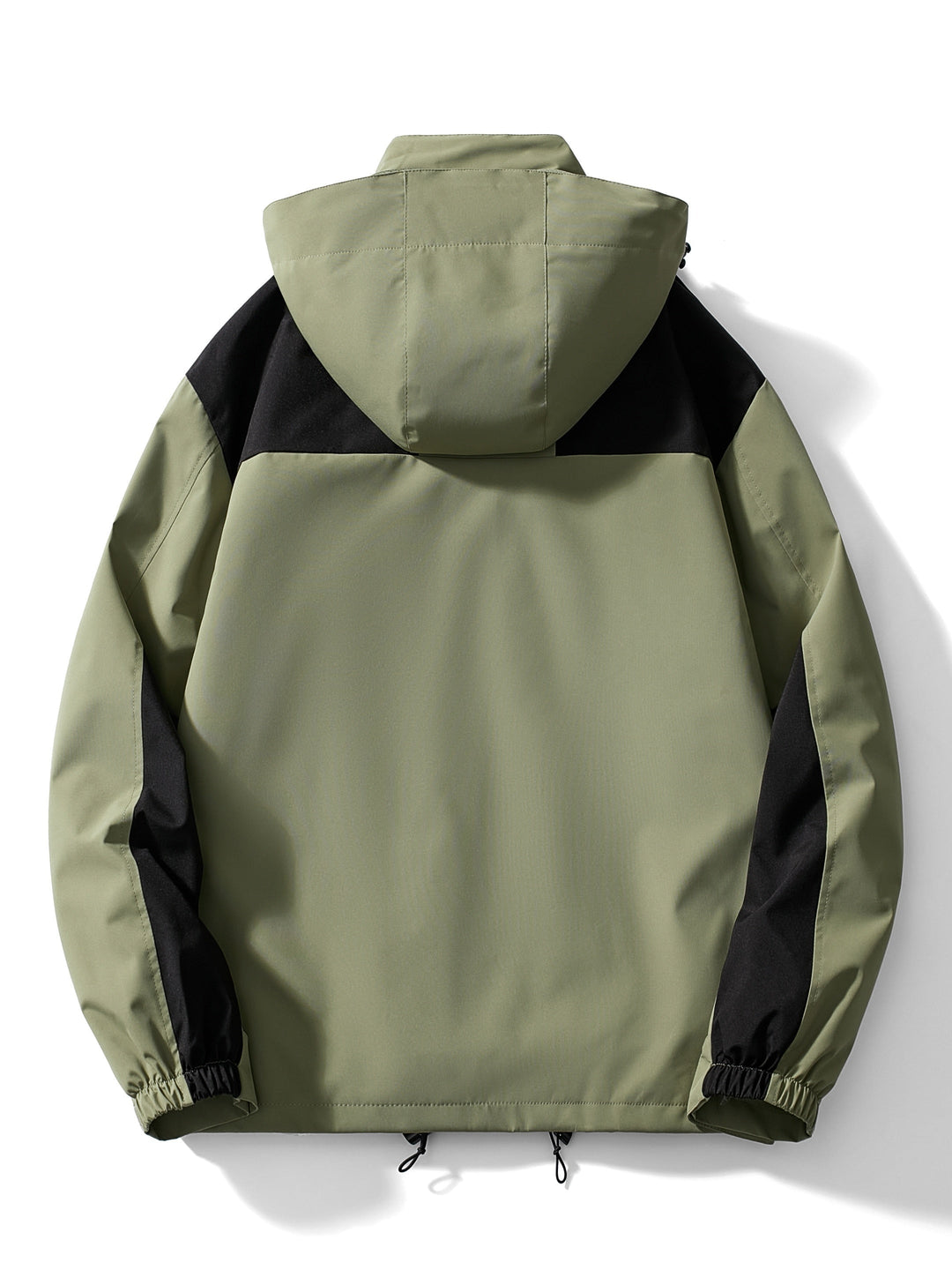 Veste à Capuche et Effet Superposé Homme