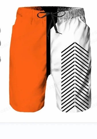 Short De Bain Graphique Homme