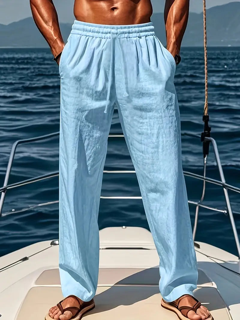 Pantalon Décontracté Ample Homme