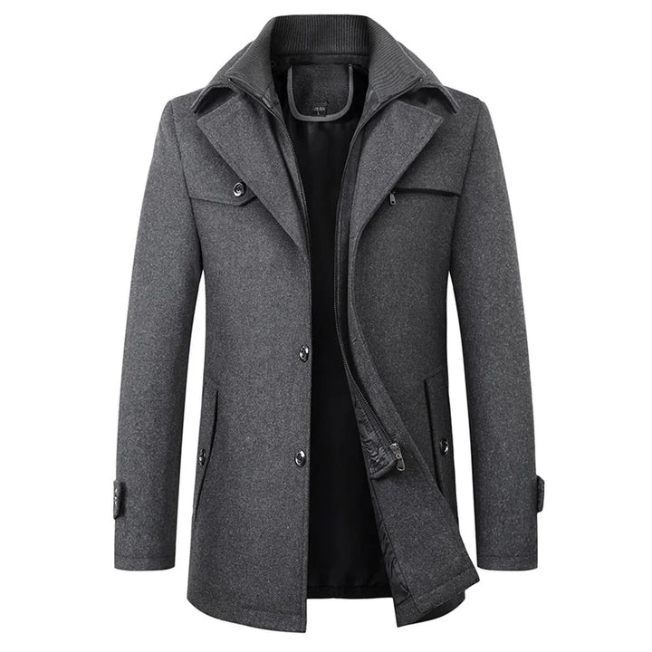 Veste Courte à Col Montant Homme