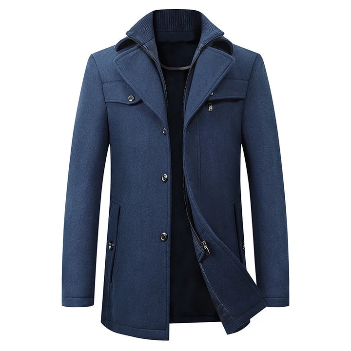 Veste Courte à Col Montant Homme