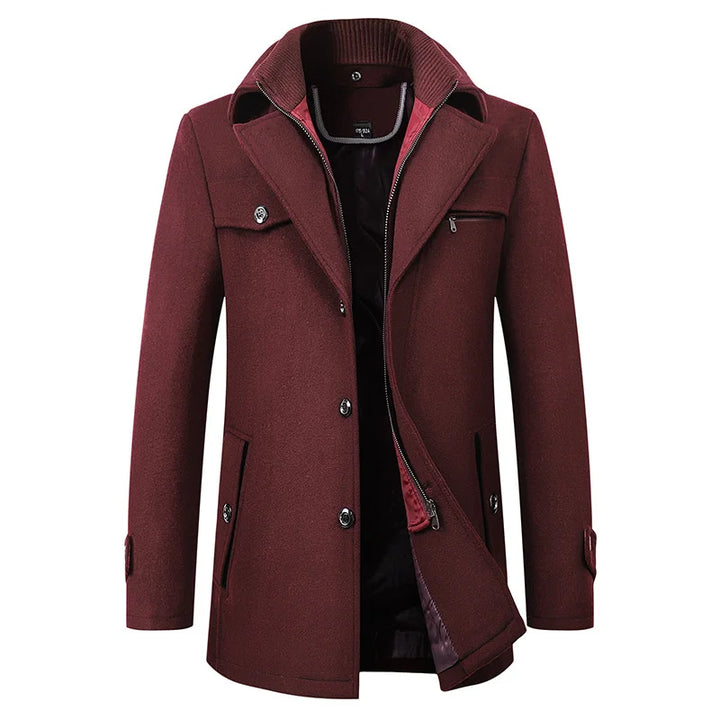 Veste Courte à Col Montant Homme