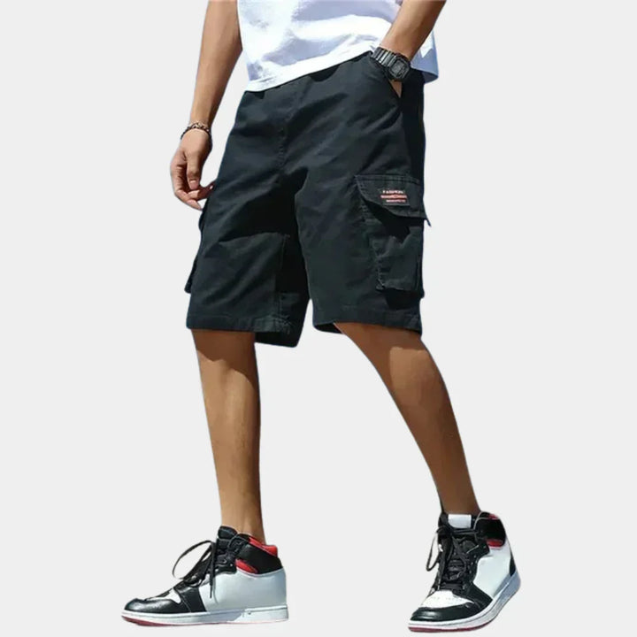 Short Cargo Décontracté Multi Poches Homme
