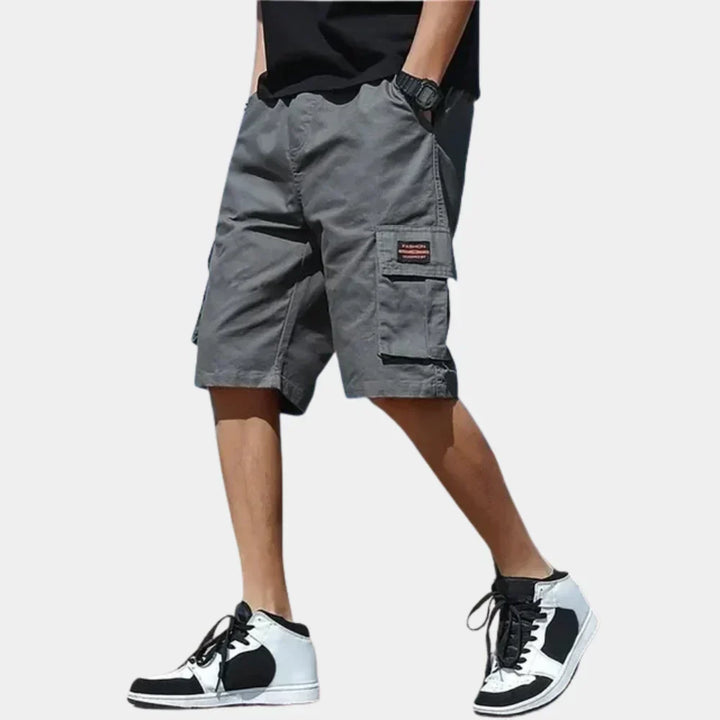 Short Cargo Décontracté Multi Poches Homme