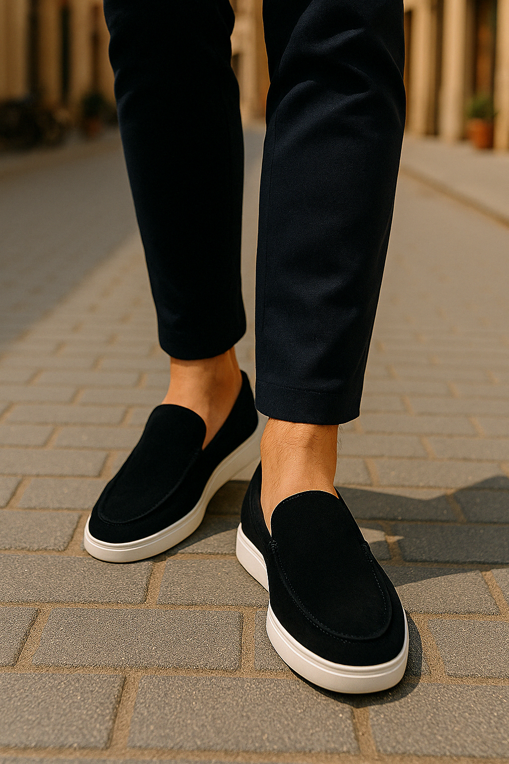 Mocassins Décontractés Sans Lacets Homme