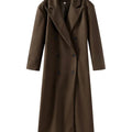 Women's Long Double-Breasted Coat