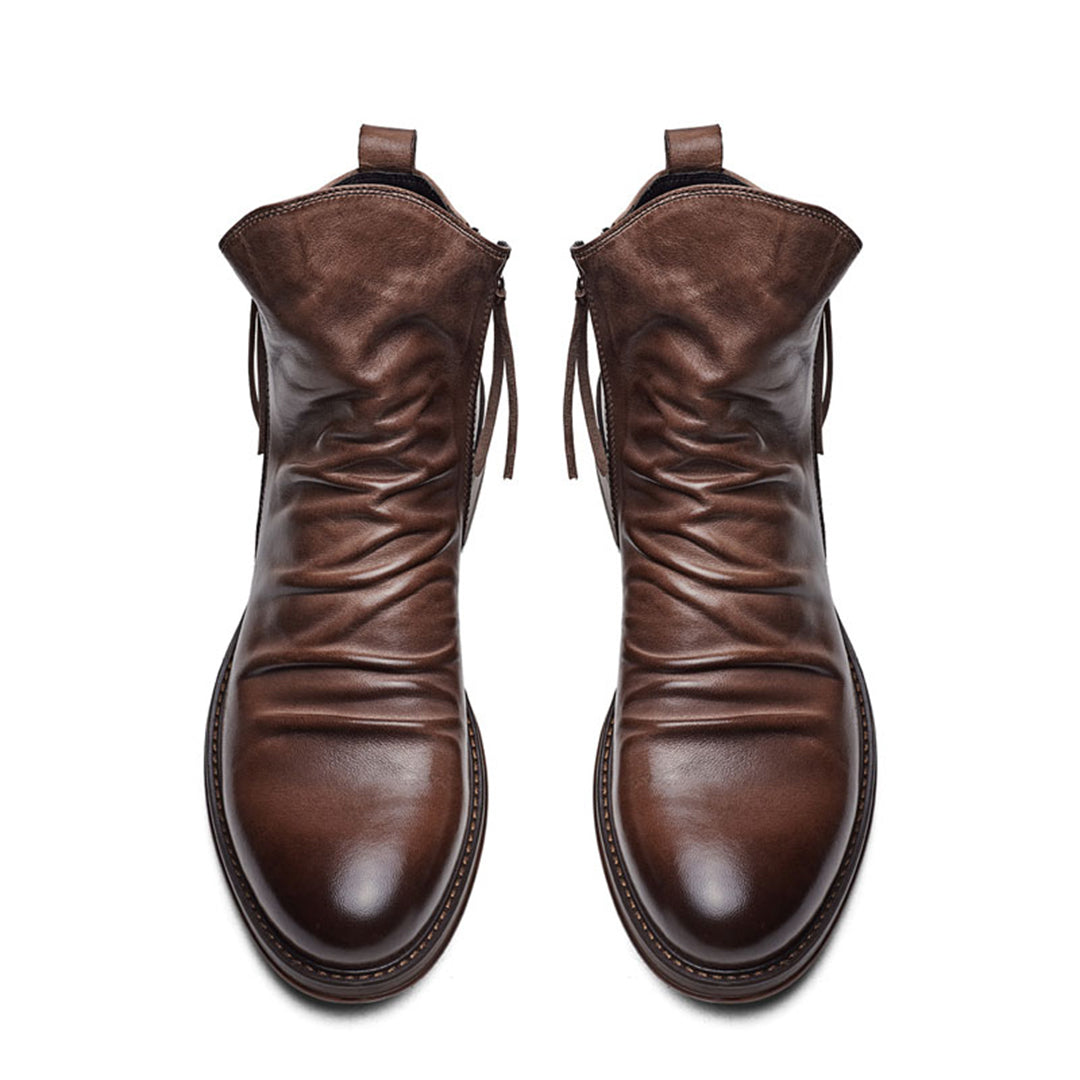 Bottines à Zip Latéral Homme