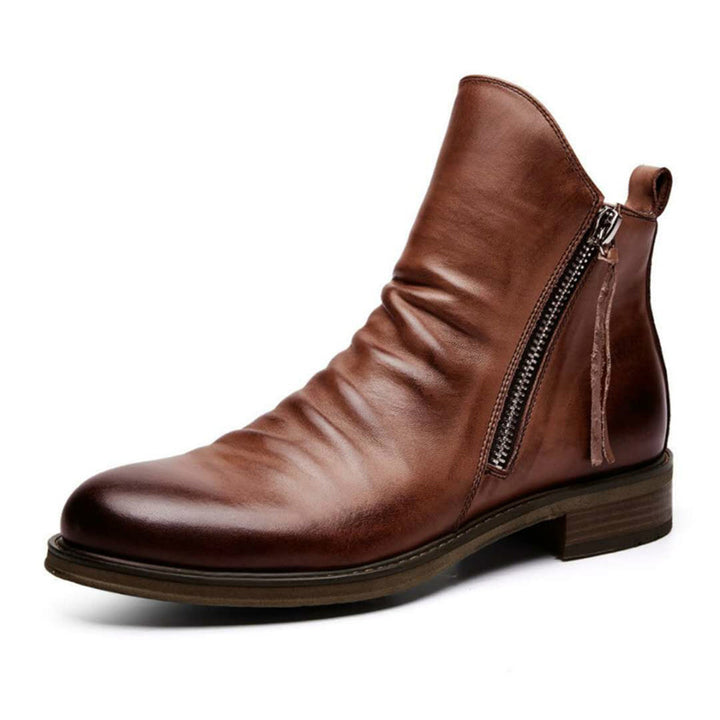 Bottines à Zip Latéral Homme