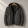 Blouson à Capuche et Fermeture Zippée Homme