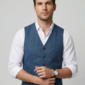 Gilet De Costume Sans Manches Pour Homme