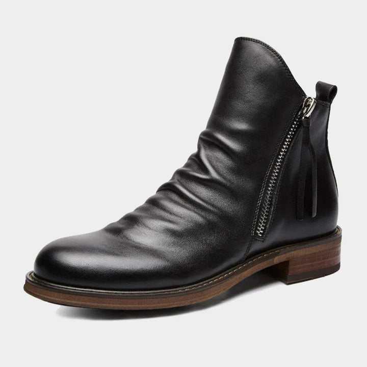 Bottines à Zip Latéral Homme